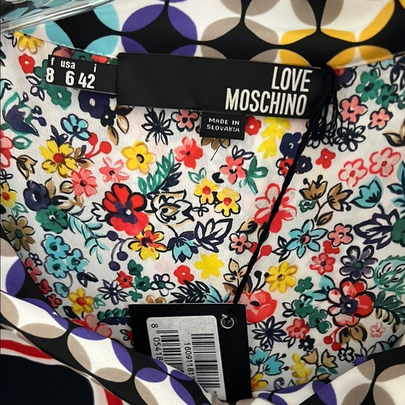 Desigual Multicolor Floral and Geometric Dress - Picture 2 of 9